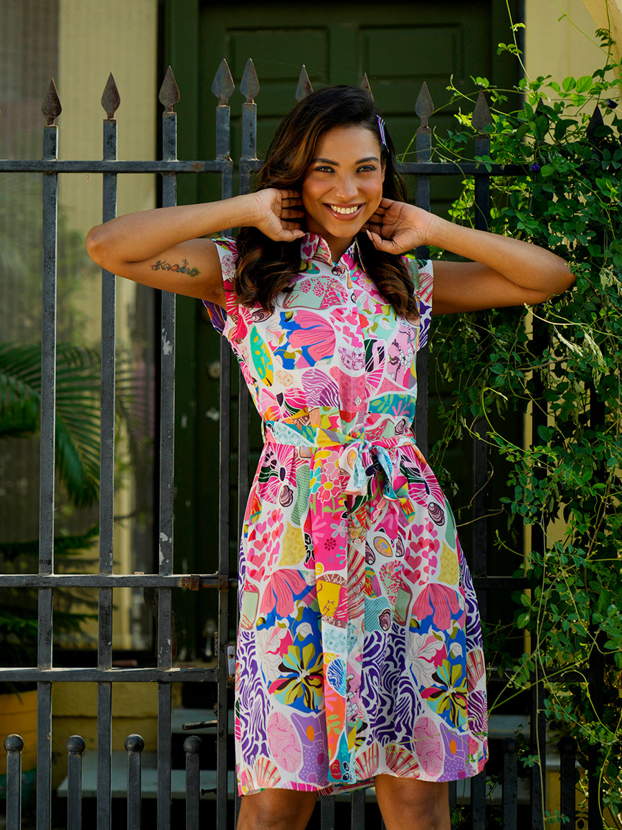 Rainbow Barbie Dress