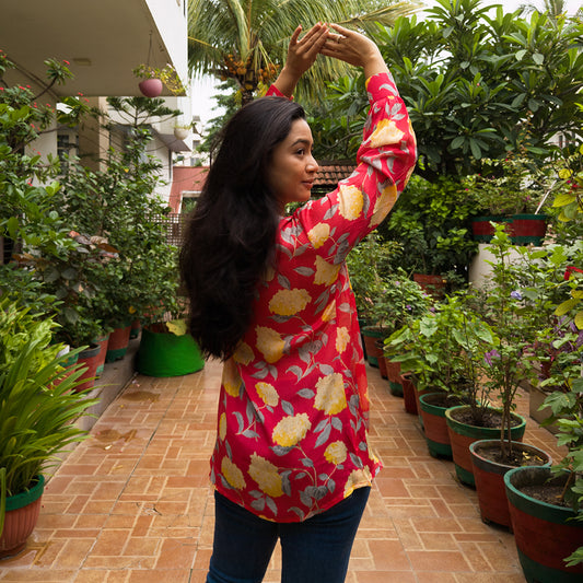 Tangerine Sunshine Top