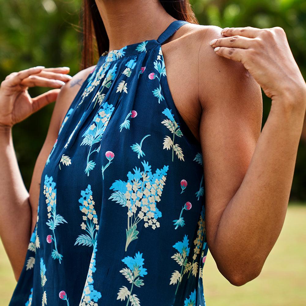 Crepe Silk Sleeveless Top