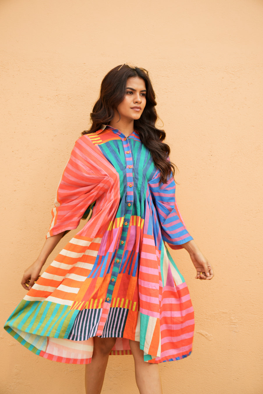 Tamasha Pleated Dress