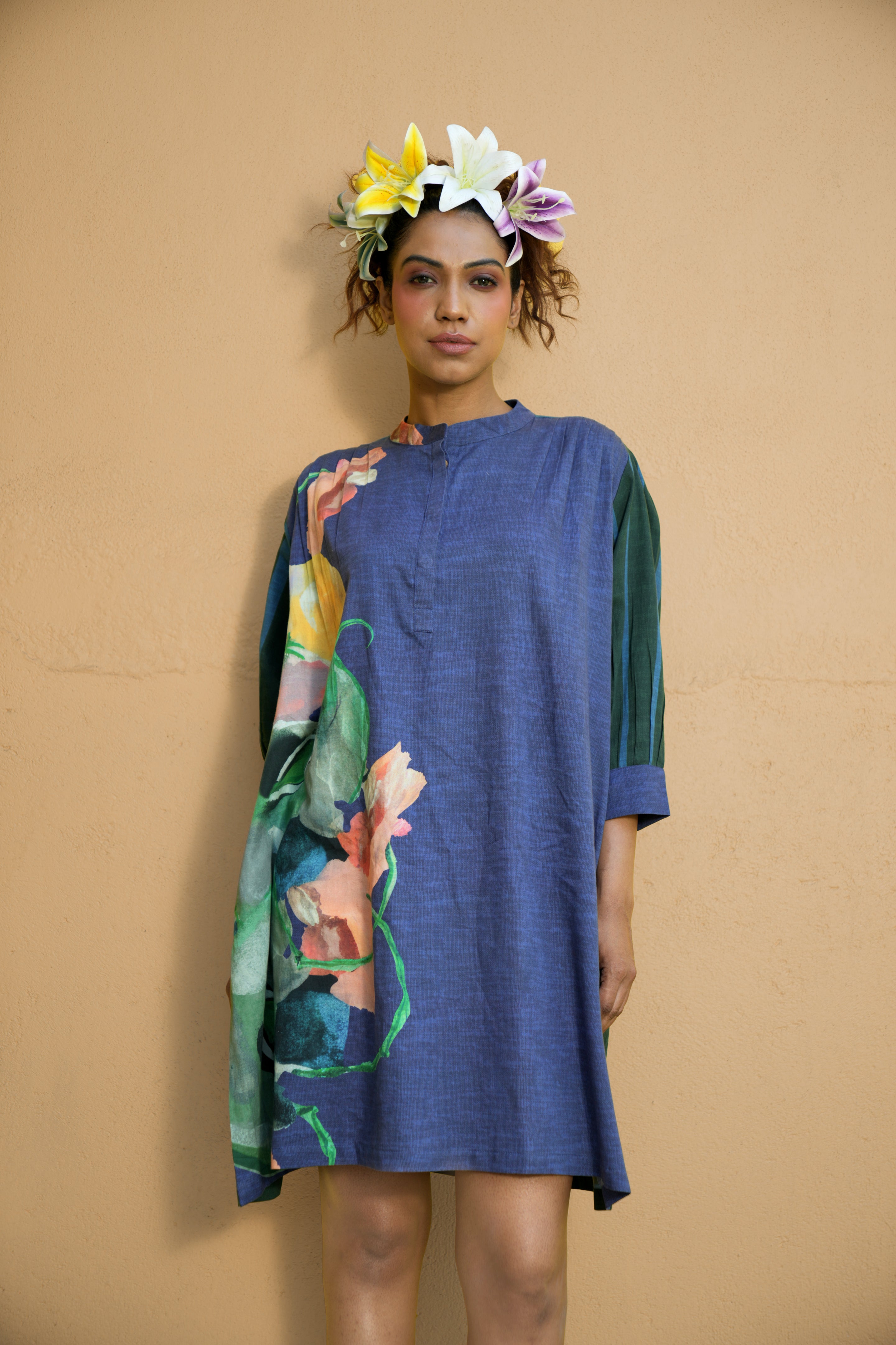 Blue Vine Dress