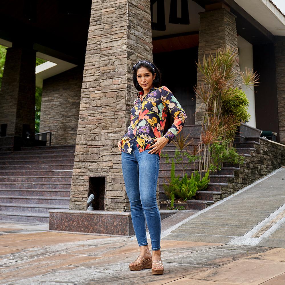 Floral Harmony Shirt