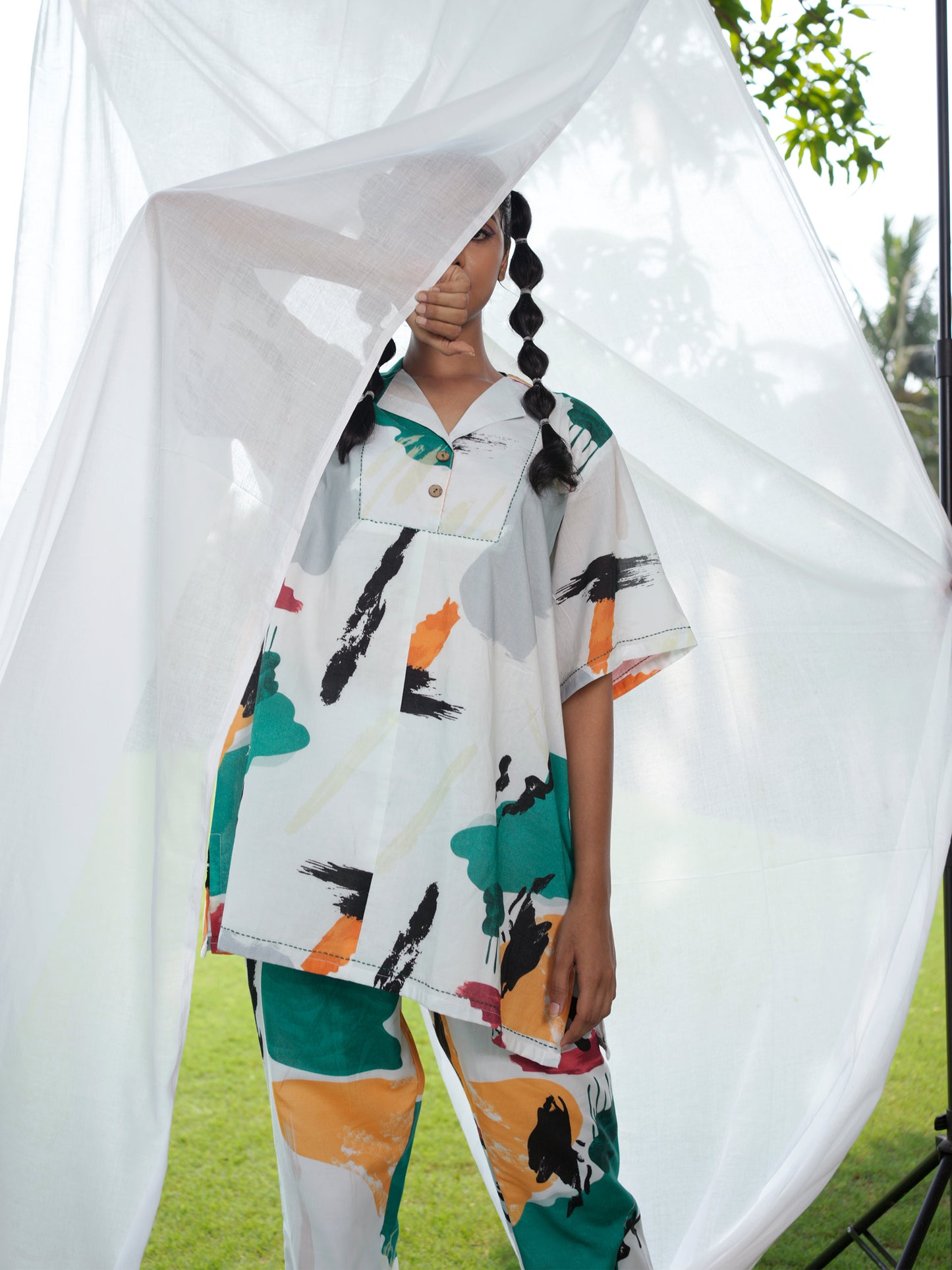 Mosaic Print Co-Ord Set