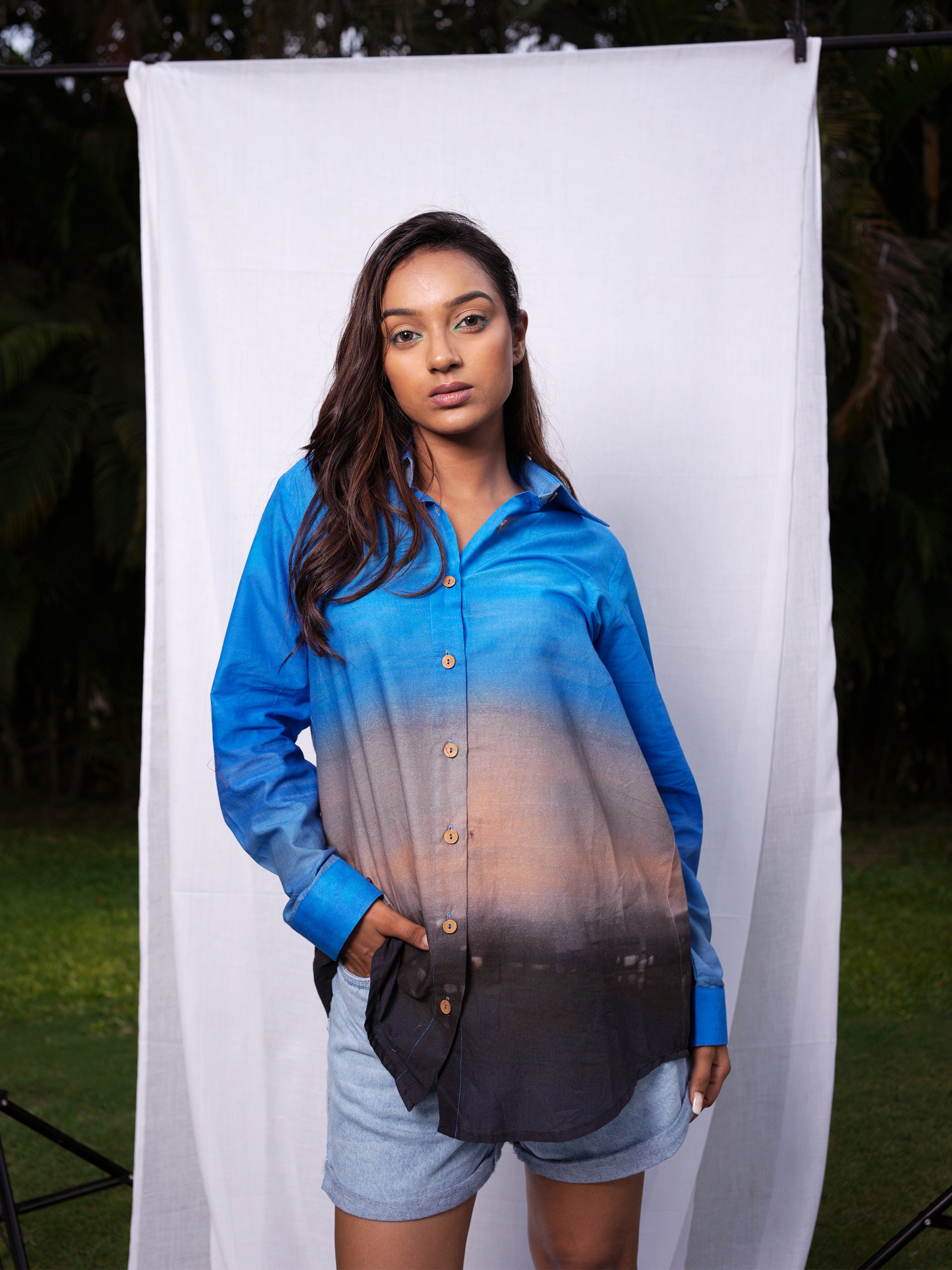 Dawn Sky Printed Shirt