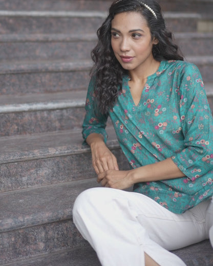 Blossom Muslin Top