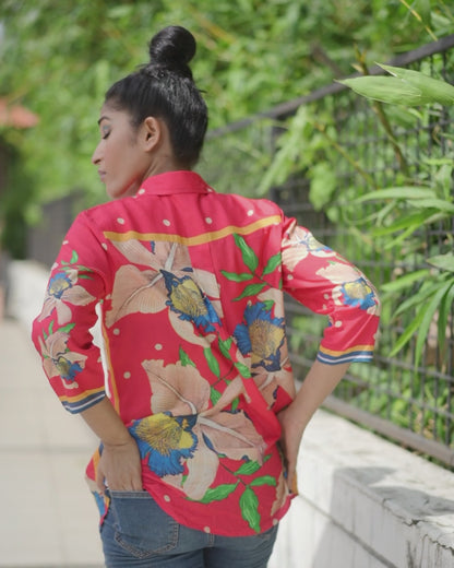 Scarlet Muslin Shirt
