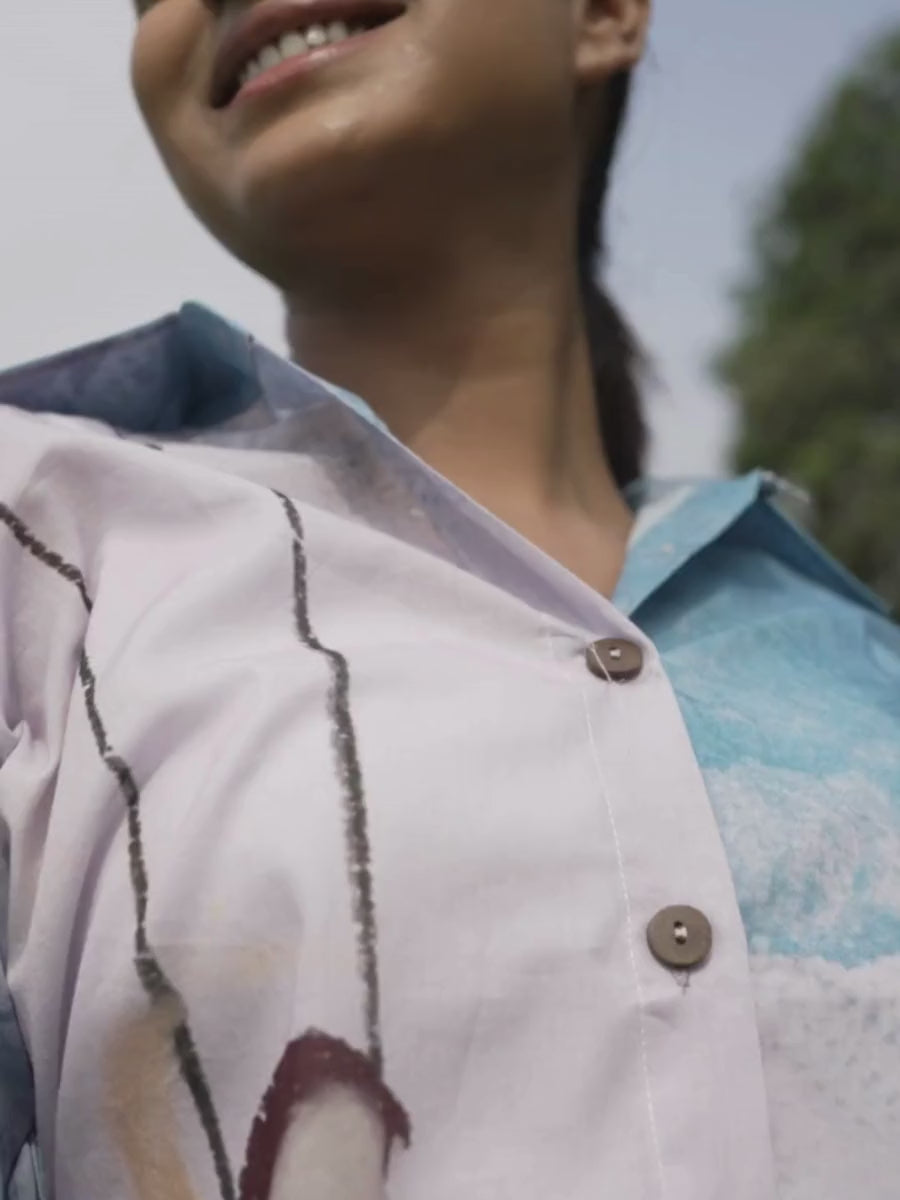 Girl On A Swing Casual Jacket