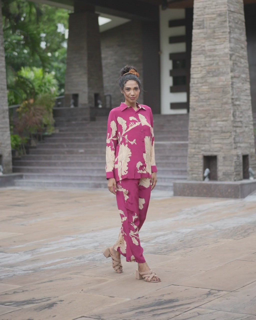 Lively Fuchsia Co-Ord Set